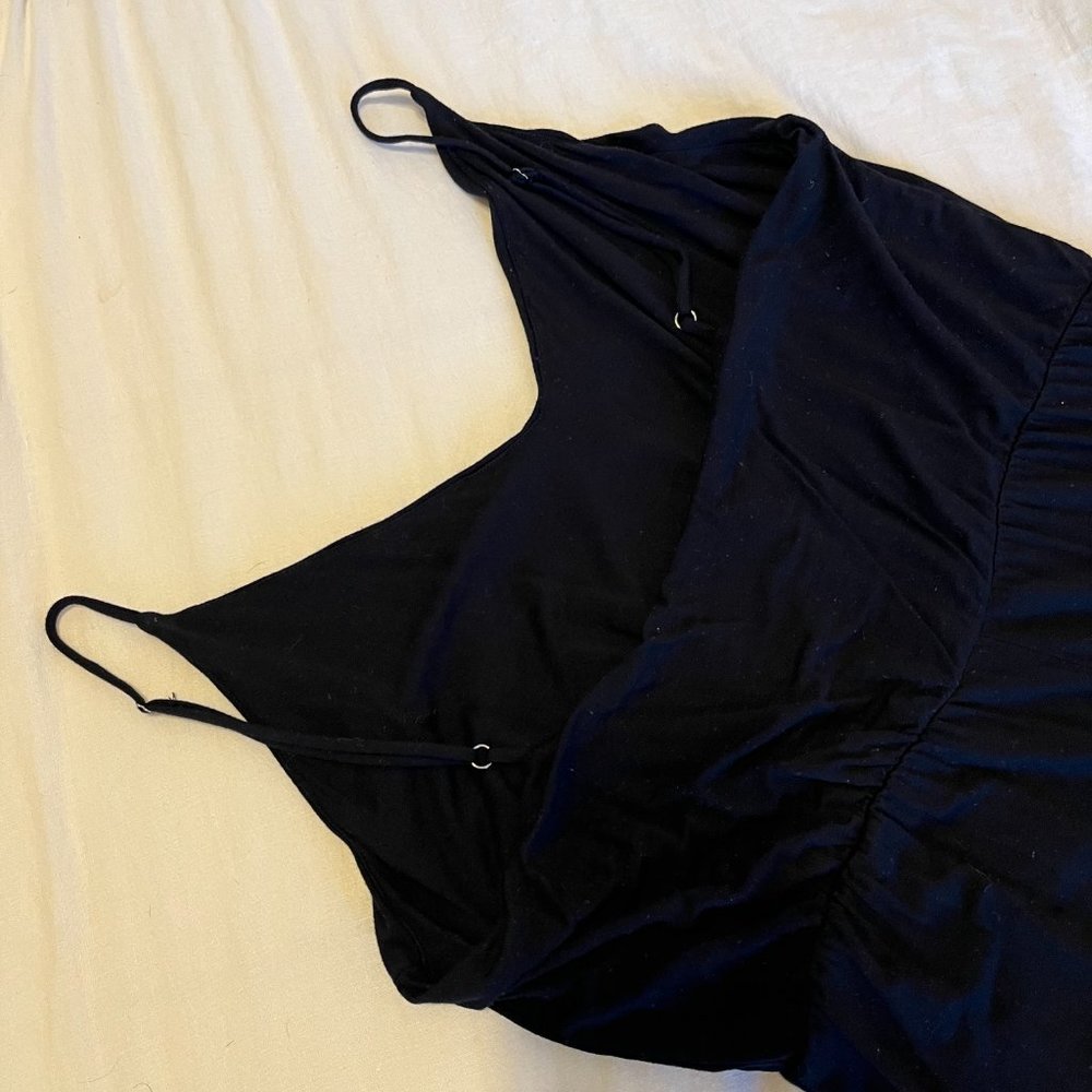 Lulu's Black Sleeveless Wide-Leg Jumpsuit - Picture 12 of 14